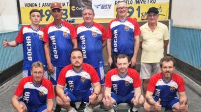 Xanxerê disputa semifinal da Bocha Masculina pelos Jogos da Amai 2025