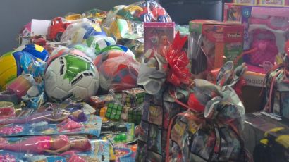Polícia Civil de Xanxerê arrecada brinquedos para campanha Natal Solidário