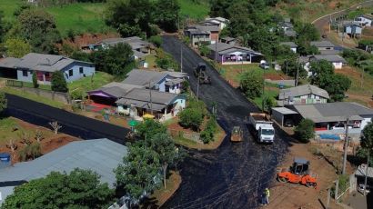 Ouro Verde recebe R$ 600 mil em pavimentação