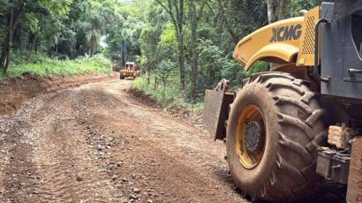 Xanxerê mantém frentes de trabalho para melhoria na infraestrutura do município