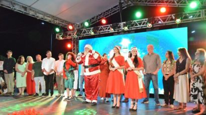 Xanxerê celebra abertura do Natal 2025 com grande público no Ecoparque