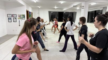 Xaxim promove curso de defesa pessoal para mulheres