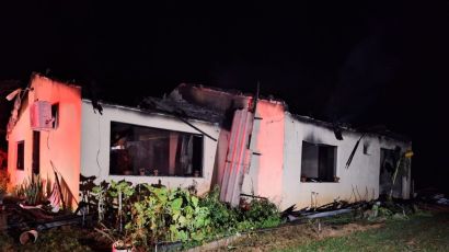 Incêndio atinge residência no interior de Bom Jesus