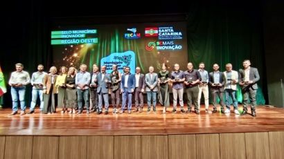 Xanxerê recebe Selo Município Inovador Catarinense