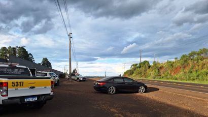 Motorista foge da PMRv e descumpre medida judicial na SC-480
