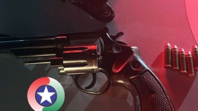 Jovem é preso por porte ilegal de arma de fogo em Ponte Serrada