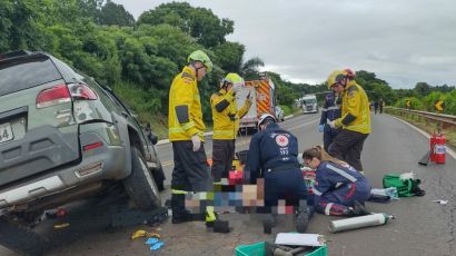 Idoso morre em colisão registrada na BR-282 em Xanxerê