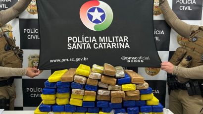 Drogas e munições são apreendidas pela polícia em Xanxerê