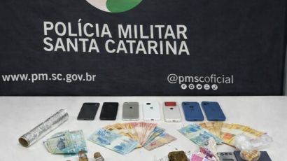 Dois homens são presos por tráfico de drogas em Xanxerê