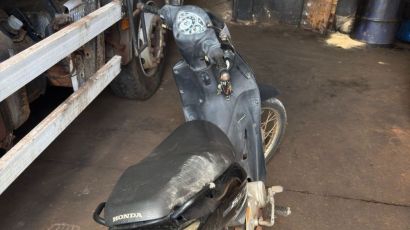 Motociclista fica ferido em acidente na SC-480 em Xanxerê