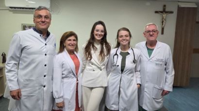 HRSP forma mais uma especialista em Cardiologia e apresenta caso clínico raro em solenidade