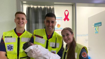 Bombeiros auxiliam parto e encaminham mãe e recém-nascida ao hospital em Xanxerê