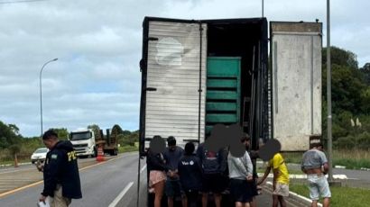 Trabalhadores que atuariam em parque em Xanxerê são flagrados em transporte irregular