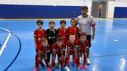 Futsal sub-8 de Xanxerê estreia com vitória na Liga Catarinense