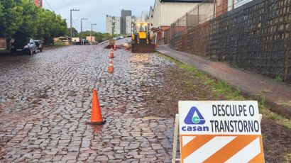 Casan instala novas redes de água em Xanxerê