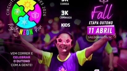São Domingos será palco da corrida Night Neon Run