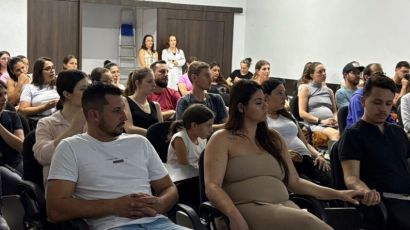 Xaxim promove encontro de gestantes e fortalece cuidado com a saúde materno-infantil