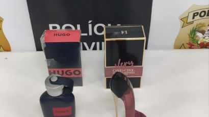 Polícia Civil de Xanxerê recupera perfumes furtados avaliados em mais de R$ 1.200,00