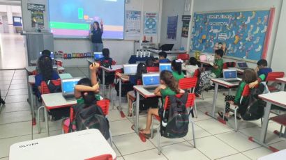 Projeto da EMEB Pequeno Príncipe propõe educação com uso de tecnologias de forma lúdica