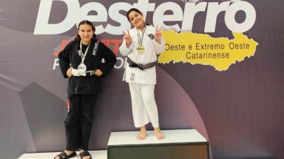 Nove alunos do Projeto Atleta Cidadão conquistam medalhas na Copa Desterro de Jiu-Jitsu