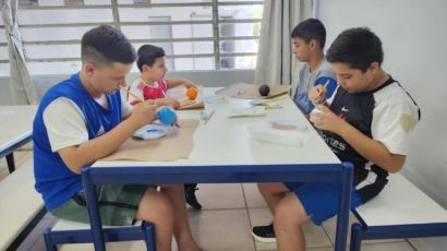Clube de Ciências: projeto segue envolvendo crianças e adolescentes do SCFV Santa Cruz
