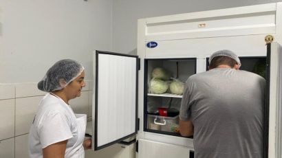 Conselho de Alimentação Escolar realiza visita de fiscalização nas escolas do município