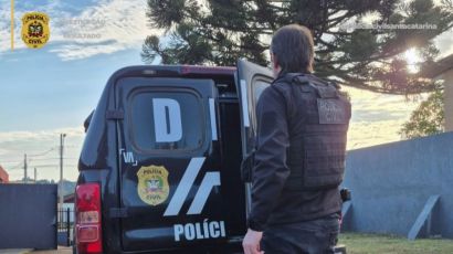 DIC de Xanxerê cumpre mandado de prisão de jovem condenado por tráfico de drogas