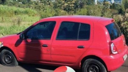 Carro furtado é localizado em via pública de Xanxerê