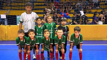 Equipe sub-08 estreia nesta terça-feira na Liga Catarinense de Futsal