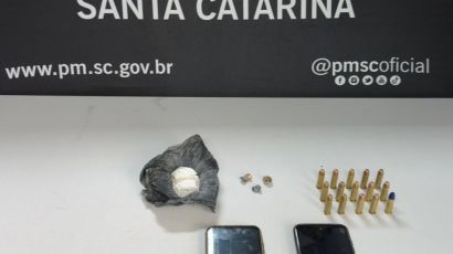 Homem é preso por tráfico de drogas, posse de munição e disparo de arma de fogo em Xanxerê