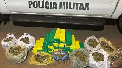 Adolescente é apreendida com mais de 40kg de maconha em Bom Jesus