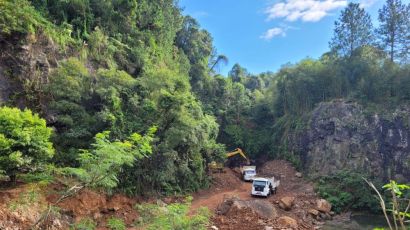 Iniciadas as obras do túnel de macrodrenagem em Xanxerê