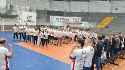 Xanxerê promove evento especial de entrega de uniformes para equipes do Handebol