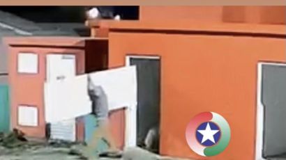 Dois homens são presos em Xanxerê após furtarem porta do Centro Integrado de Saúde