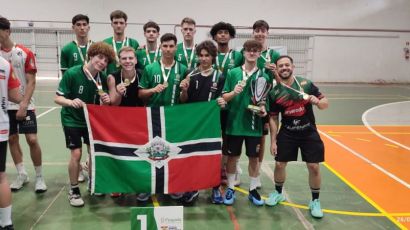 Vôlei masculino de Xanxerê é campeão da etapa microrregional dos Joguinhos Abertos