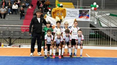 Xanxerê encerra turno do Estadual com a melhor posição no Futsal sub-08