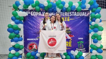 Xanxerê conquista 20 títulos na 1º Copa Wadô Interestadual de Karatê