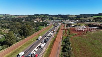 DNIT alerta para operação pare e siga na BR-282 entre Xanxerê e Chapecó