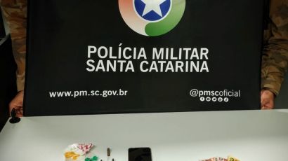 Mulher é presa por tráfico de drogas em Xanxerê