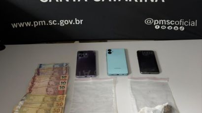 Casal é preso por tráfico de drogas em Xanxerê