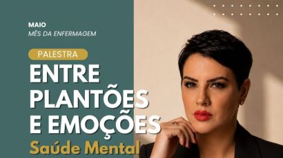 HRSP promove palestra sobre saúde mental no ambiente hospitalar para marcar o mês da enfermagem