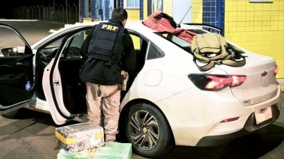 Carga com quase 240kg de maconha é apreendida na BR-282 em Xanxerê