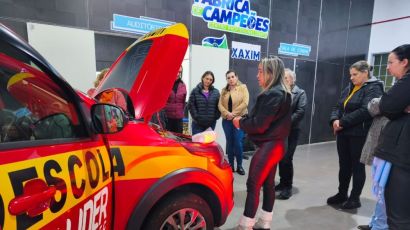 Xaxim realiza curso de direção defensiva para mulheres
