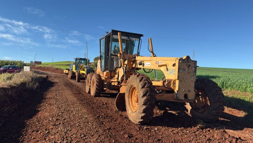 Prefeitura de Xanxerê intensifica obras e serviços com 12 frentes de trabalho em andamento