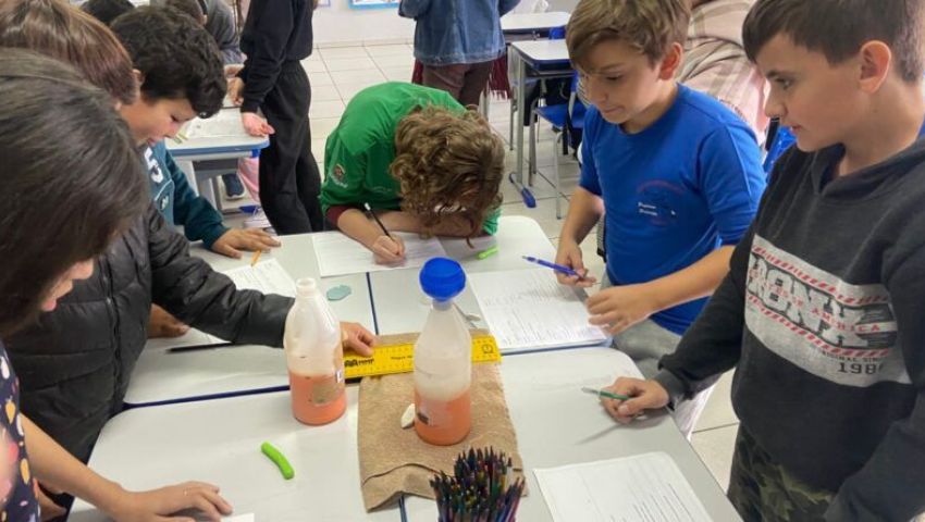 Alunos da EMEB Pequeno Príncipe exploram frações em projeto sustentável