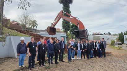 Obras da nova Casa da Acolhida e Casa da Gestante têm início em Xanxerê