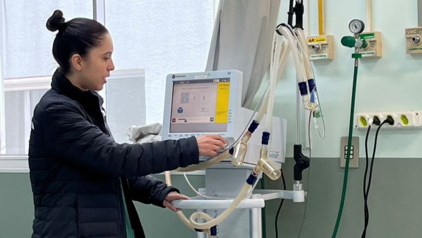 Fisioterapia do HRSP participa de capacitação sobre ventilação mecânica na UTI Neonatal