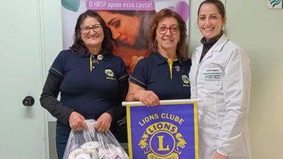 HRSP recebe doação de 300 roscas de amamentação do Lions Clube de Bom Jesus