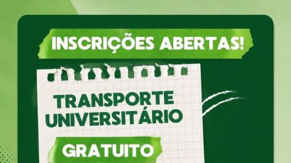Prefeitura de Ipuaçu abre inscrições para transporte universitário gratuito