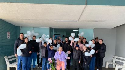 Após mais de 80 dias de internação, alta hospitalar marca momento emocionante no HRSP